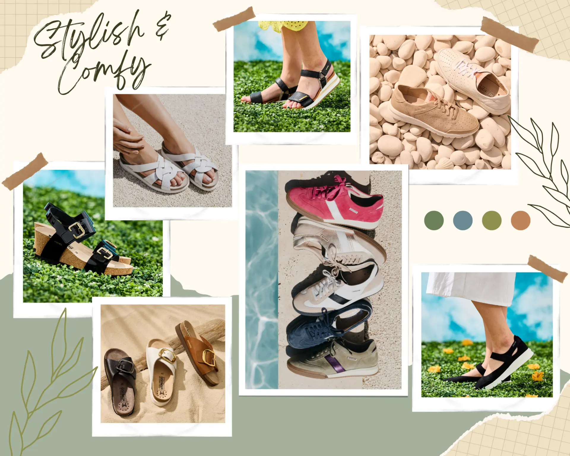 Stylish and comfy spring variation