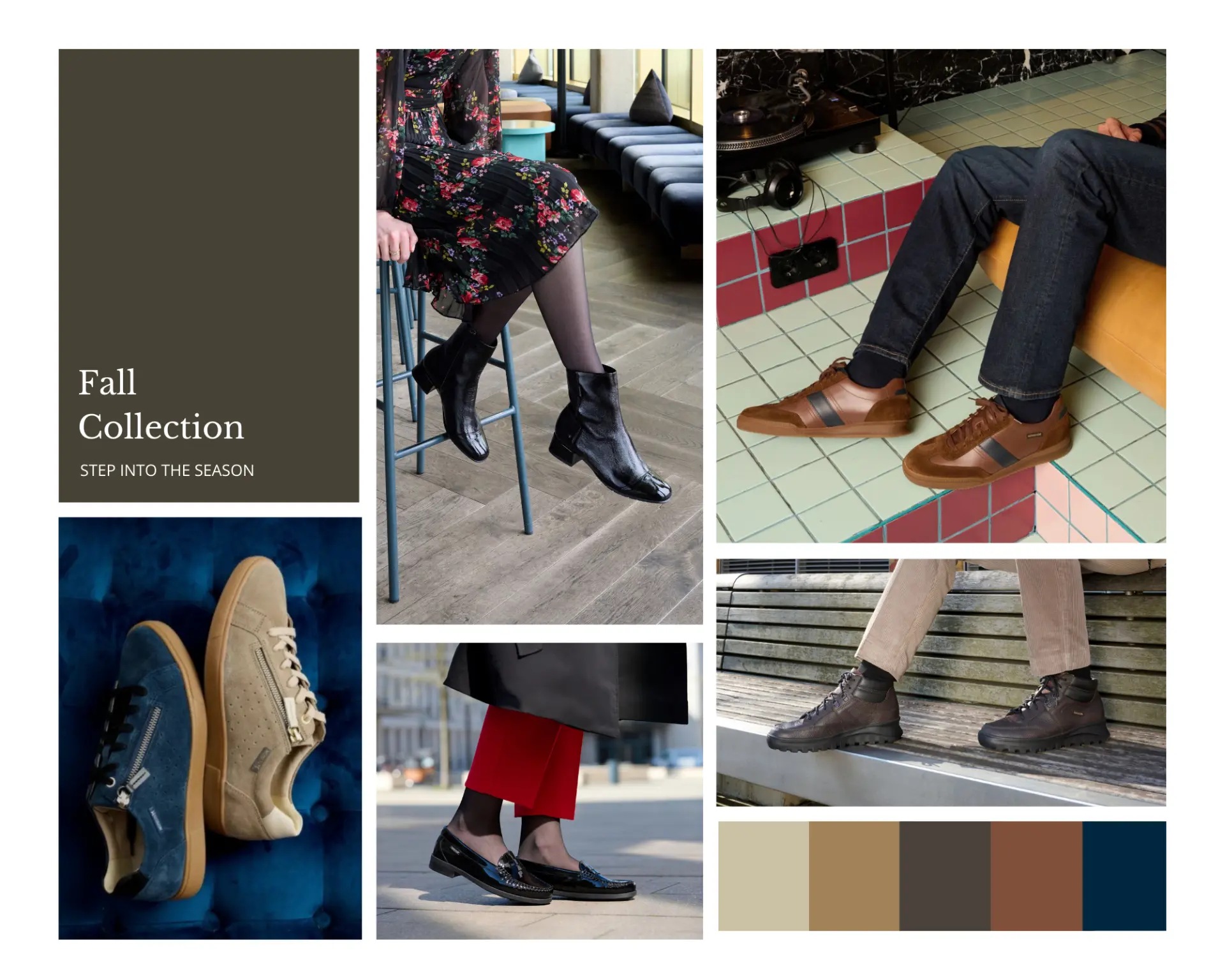 Fall collection homepage